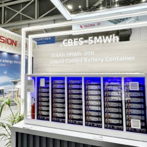 Mo hinh container he thong luu tru tap trung BESS 5MWh lam mat chat long