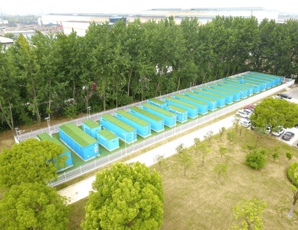 Hệ thống BESS 8MW-32MWh gồm 16 container 0.5MW-2MWh cho nhà máy xi măng Zhangjiagang Conch